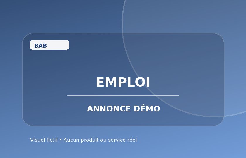 [DÉMO] Offre d’emploi : Technicien support informatique (test)