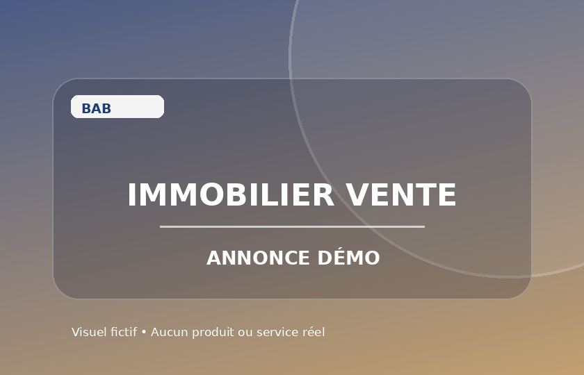[DÉMO] Appartement 120 m² – Agdal – vente démo